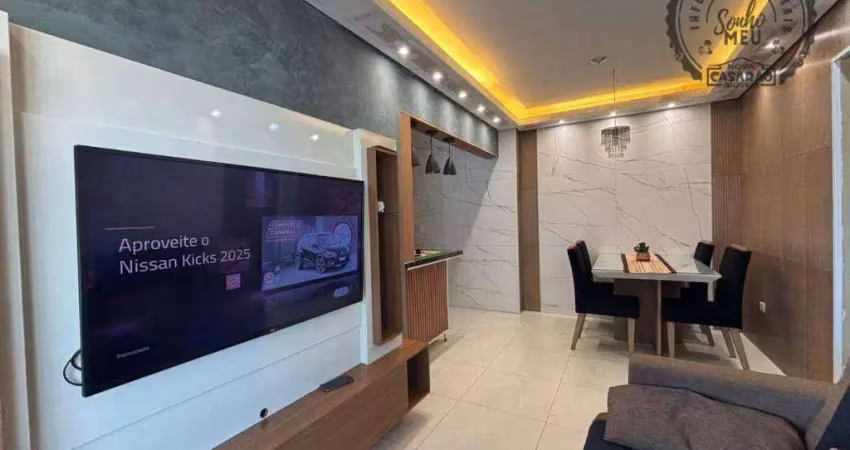 Apartamento com 1 quarto à venda na Rua Luiz Antônio de Andrade Vieira, Boqueirão, Praia Grande