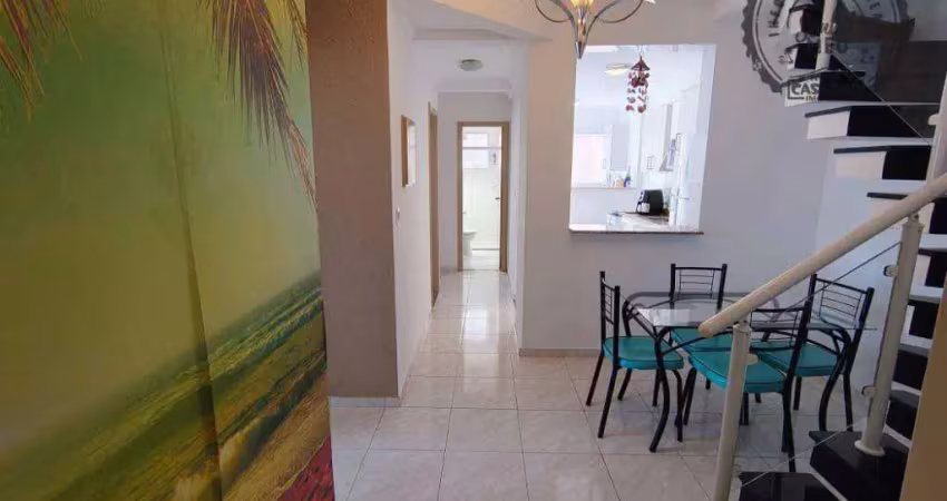 Cobertura com 3 dormitórios à venda, 147 m² por r$ 1.200.000,00 - boqueirão - praia grande/sp