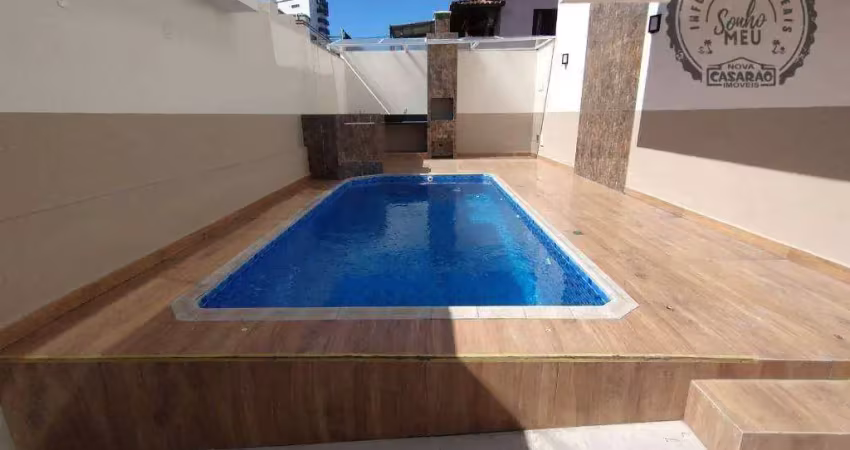 Casa em condomínio fechado com 2 quartos à venda na Rua Primeiro de Maio, Vila Mirim, Praia Grande