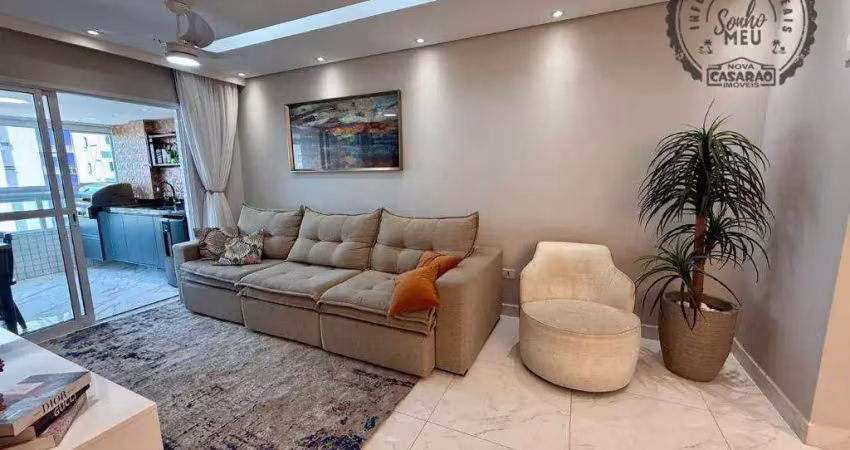 Apartamento com 3 quartos à venda na Rua Copacabana, Guilhermina, Praia Grande