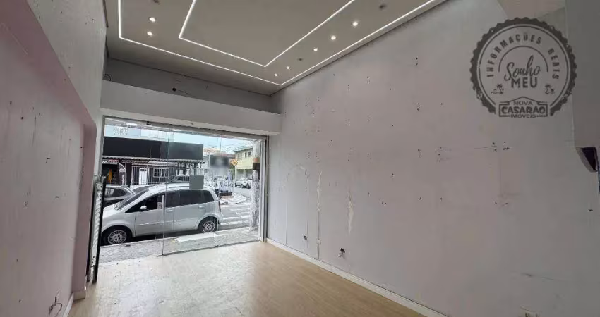 Ponto comercial para alugar na Rua Mococa, Boqueirão, Praia Grande