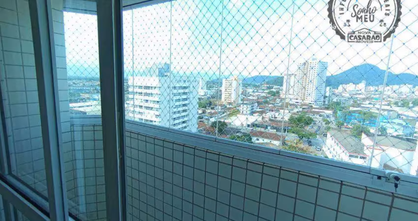 Apartamento com 2 dormitórios à venda, 70 m² por r$ 430.000,00 - vila guilhermina - praia grande/sp