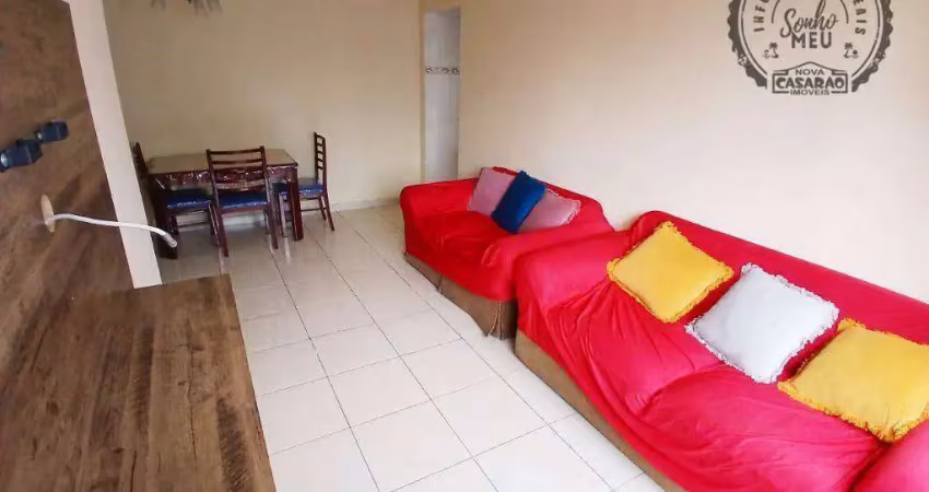 Apartamento com 1 dormitório à venda, 48 m² por r$ 300.000,00 - aviação - praia grande/sp