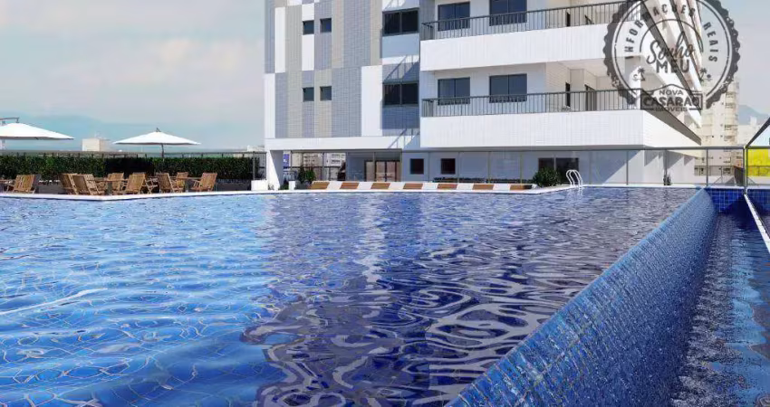 Apartamento com 2 quartos à venda na Rua Alberto Santos Dumont, Guilhermina, Praia Grande
