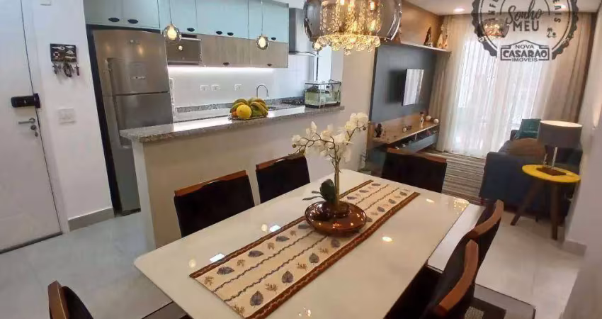 Apartamento com 2 quartos à venda na Rua Caribas, Aviação, Praia Grande
