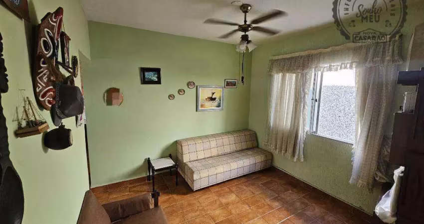 Apartamento com 1 dormitório à venda, 43 m² por r$ 220.000,00 - ocian - praia grande/sp