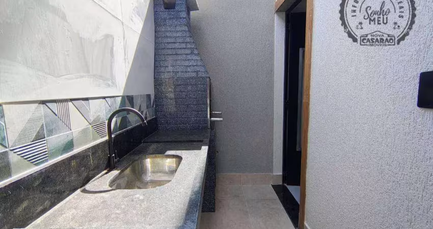 Casa em condomínio fechado com 2 quartos à venda na Rua Sérgio Paulo Freddi, Cidade Ocian, Praia Grande