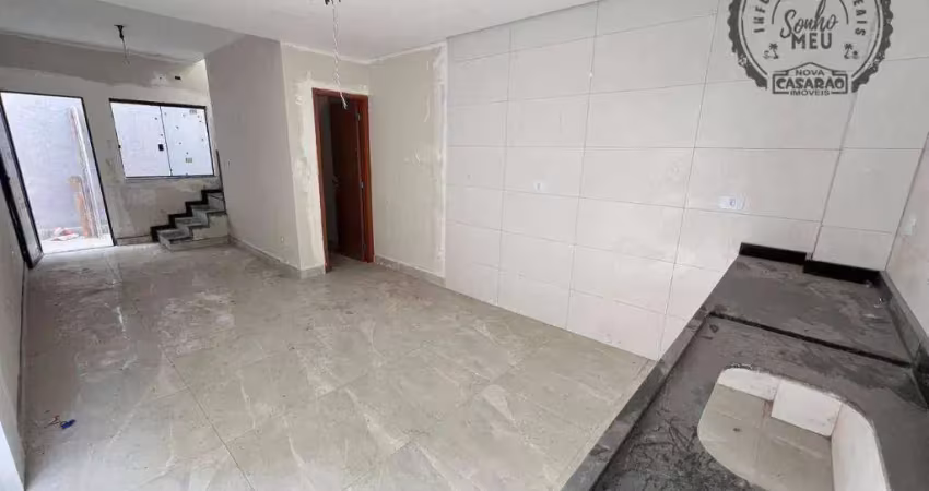 Casa em condomínio fechado com 2 quartos à venda na Rua Antilhas, Guilhermina, Praia Grande