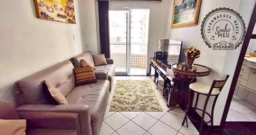 Apartamento com 1 quarto para alugar na Rua Itararé, Guilhermina, Praia Grande
