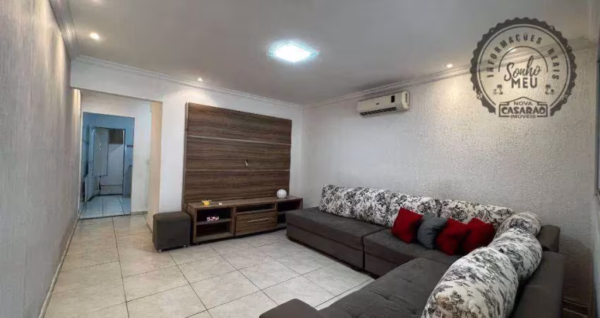 Sobrado com 2 dormitórios à venda, 106 m² por r$ 690.000,00 - canto do forte - praia grande/sp