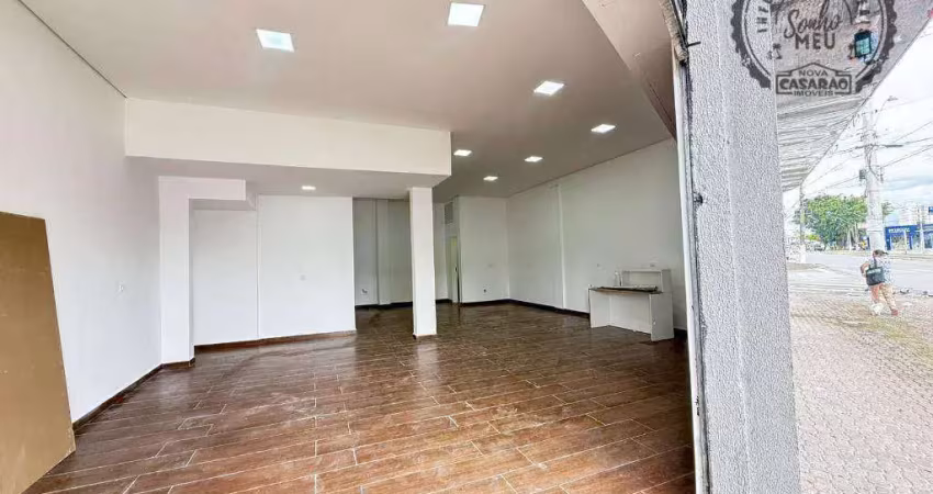 Ponto comercial com 1 sala para alugar na Avenida Presidente Kennedy, Boqueirão, Praia Grande