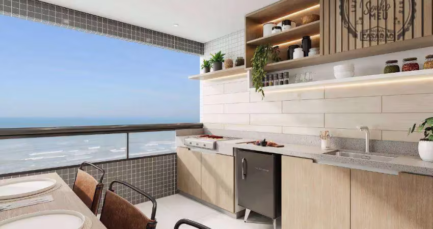 Apartamento com 2 quartos à venda na Rua Balneário Camburiu, Aviação, Praia Grande