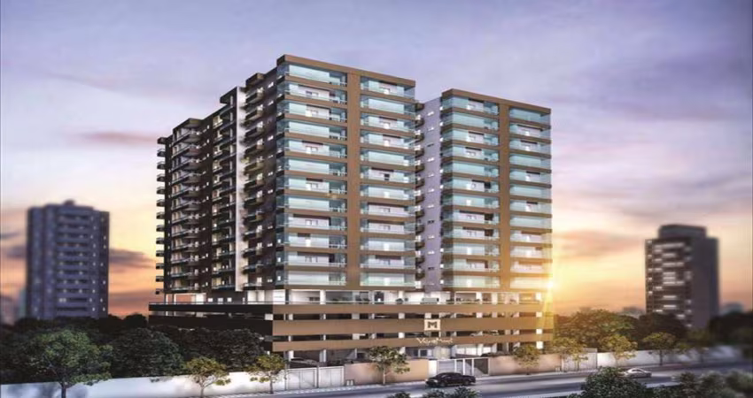 Apartamento com 3 dormitórios à venda, 102 m² por R$ 713.800,00 - Caiçara - Praia Grande/SP