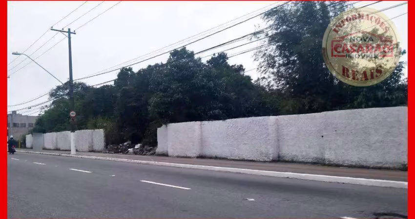 Terreno à venda, 68610 m² por r$ 99.612.172,00 - mirim - praia grande/sp