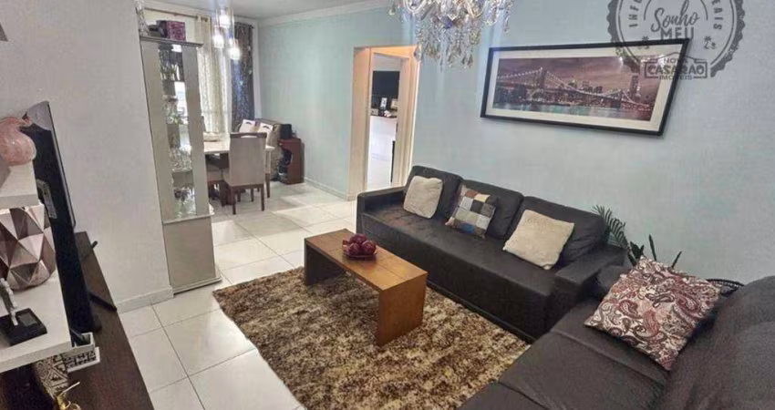 Apartamento com 2 dormitórios à venda, 109 m² por R$ 742.000,00 - Aviação - Praia Grande/SP