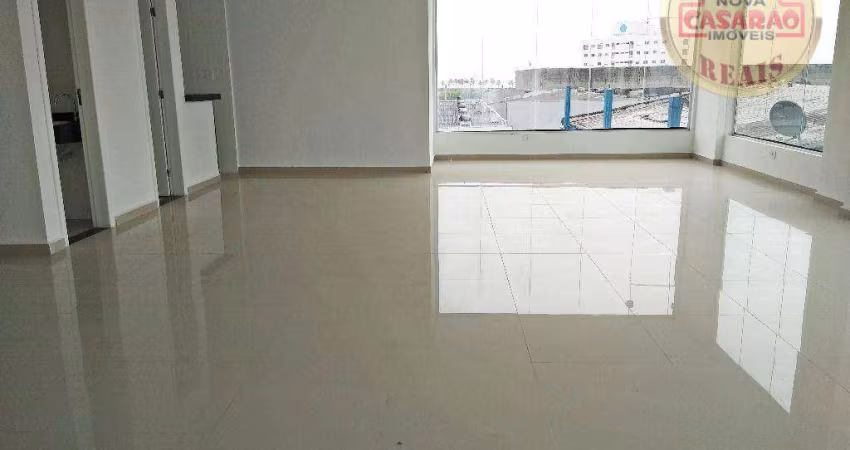 Sala para alugar, 76 m² por R$ 3.450,00/mês - Mirim - Praia Grande/SP