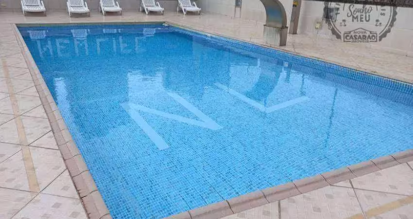 Apartamento com 1 dormitório à venda, 50 m² por r$ 265.000,00 - aviação - praia grande/sp
