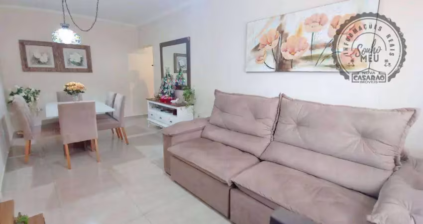 Apartamento com 2 dormitórios à venda, 71 m² por r$ 580.000,00 - canto do forte - praia grande/sp