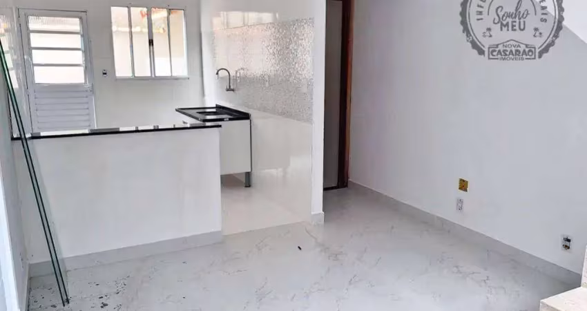 Sobrado com 2 dormitórios à venda, 58 m² por r$ 250.000,00 - jardim melvi - praia grande/sp