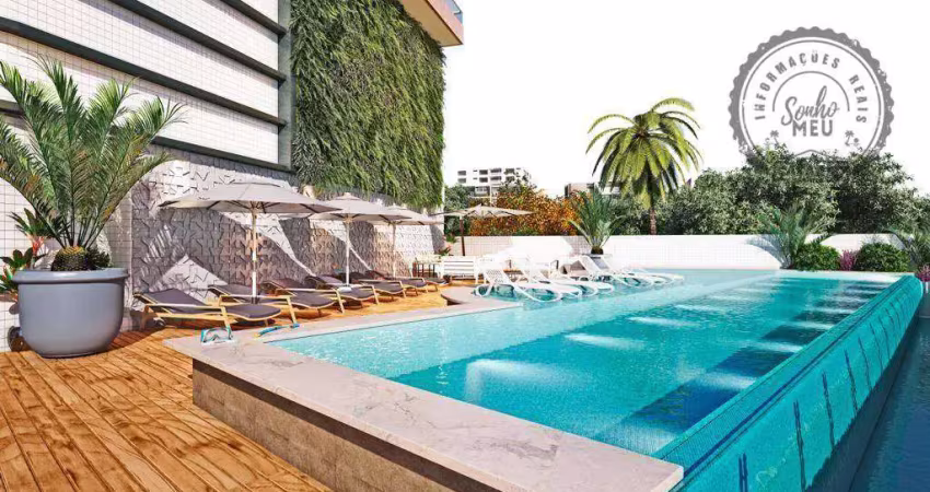 Apartamento com 3 dormitórios à venda, 110 m² por r$ 1.045.000,00 - jardim imperador - praia grande/sp