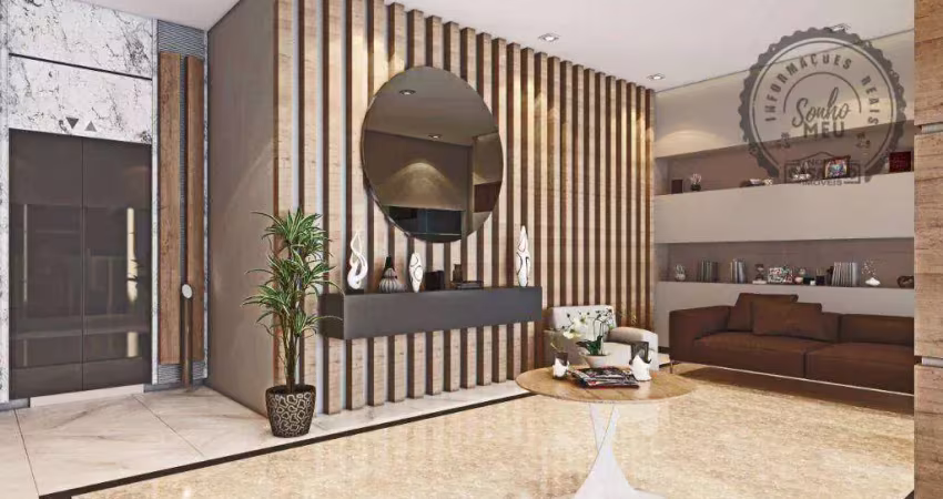 Apartamento com 2 dormitórios à venda, 80 m² por r$ 780.458,00 - jardim imperador - praia grande/sp