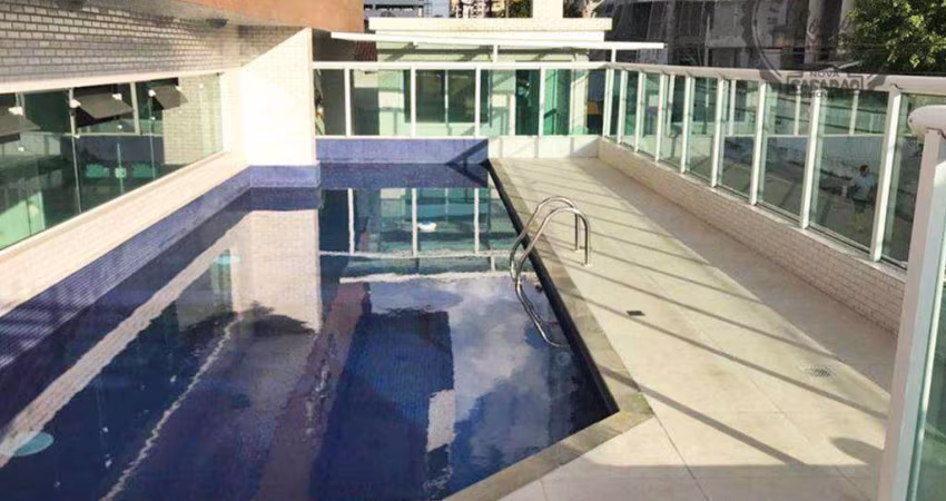Apartamento com 3 dormitórios à venda, 131 m² por R$ 750.000,00 - Guilhermina - Praia Grande/SP