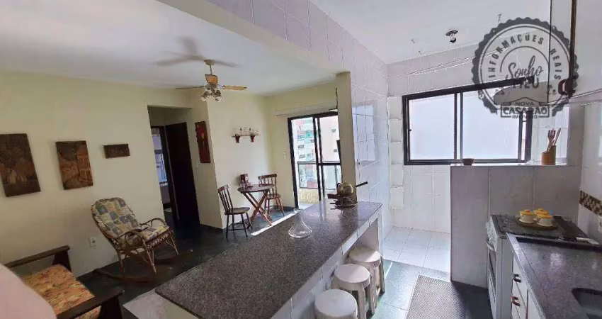 Apartamento com 1 quarto para alugar na Rua Doutor João Sampaio, Guilhermina, Praia Grande