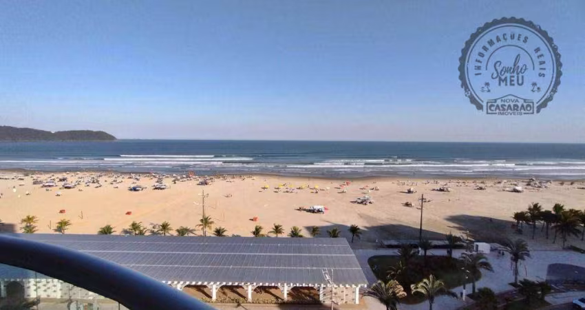 Apartamento com 3 dormitórios para alugar, 201 m² por R$ 7.738,14/mês - Guilhermina - Praia Grande/SP