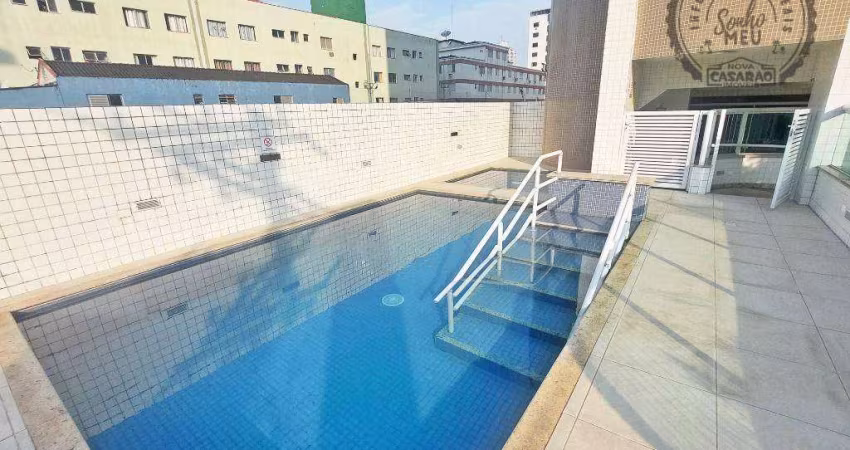Apartamento com 2 dormitórios à venda, 85 m² por R$ 490.000,00 - Guilhermina - Praia Grande/SP