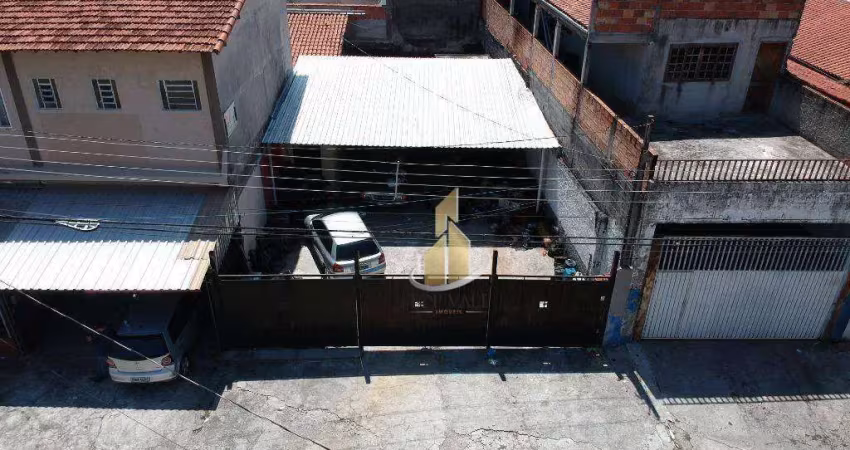 Terreno para alugar, 120 m² por r$ 1.550,00/mês - cidade morumbi - são josé dos campos/sp