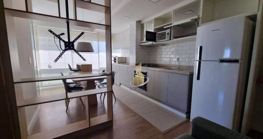 Apartamento com 2 dormitórios para alugar, 50 m² por R$ 5.050,00/mês - Jardim Aquarius - São José dos Campos/SP
