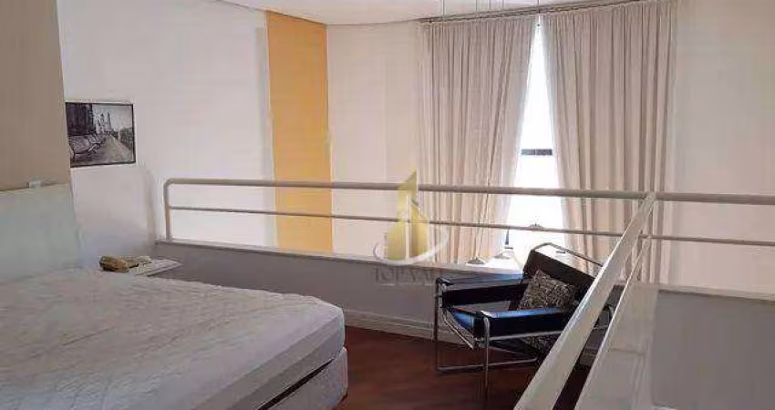 Loft, 74 m² - venda por R$ 730.000,00 ou aluguel por R$ 5.220,00/mês - Jardim Aquarius - São José dos Campos/SP