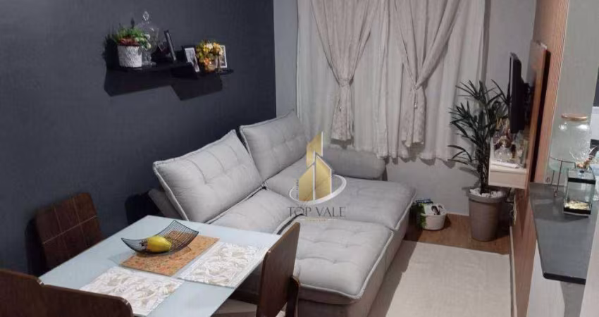 Apartamento com 2 dormitórios à venda, 48 m² por R$ 265.000 - Villa Branca - Jacareí/SP