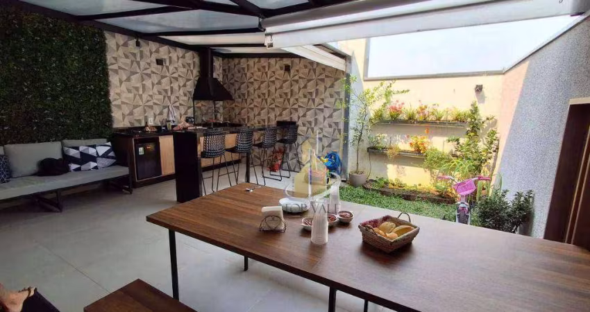 Village com 3 dormitórios à venda, 105 m² por R$ 1.000.000 - Urbanova - São José dos Campos/SP