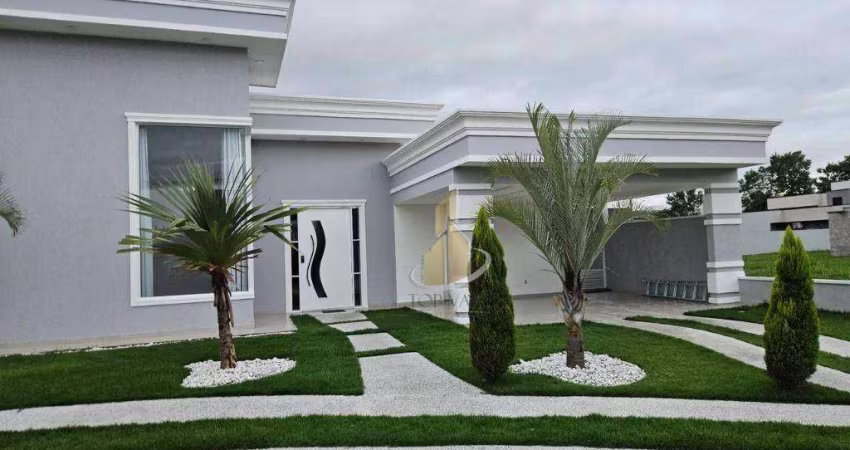 Casa com 3 dormitórios, 170 m² - venda por R$ 1.600.000 ou aluguel por R$ 7.000/mês - Condomínio Terras do Vale - Caçapava/SP