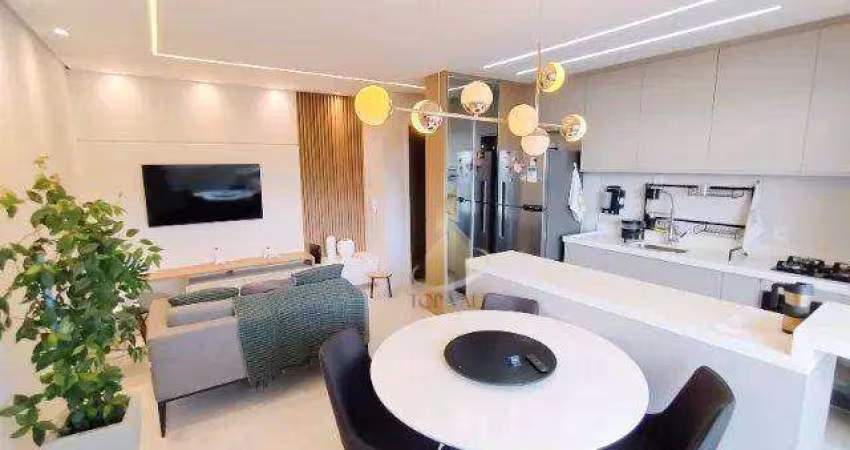 Apartamento com 2 dormitórios à venda, 64 m² por R$ 610.000,00 - Vila Industrial - São José dos Campos/SP