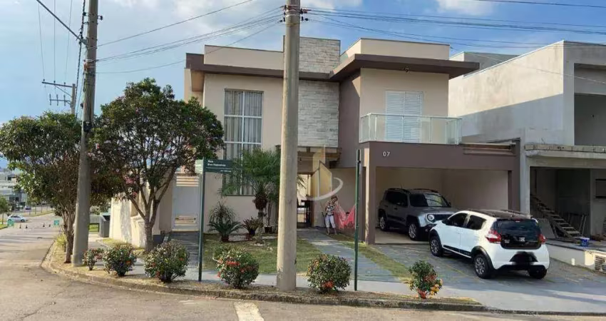 Sobrado com 3 dormitórios para alugar, 250 m² por r$ 6.110,00/mês - condomínio terras do vale - caçapava/sp