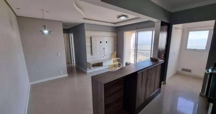 Apartamento com 2 dormitórios para alugar, 65 m² por r$ 3.910,00/mês - vila industrial - são josé dos campos/sp