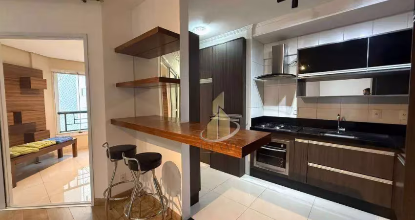 Apartamento com 2 dormitórios ( sendo 1  suíte) para alugar,apartamento para locação no home concept – jardim aquarius - sjc