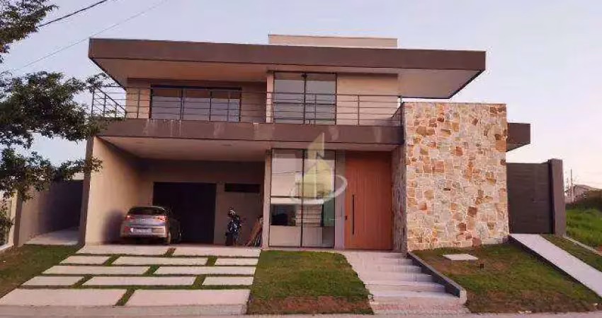Sobrado com 4 dormitórios à venda, 330 m² por r$ 2.650.000 - condomínio residencial ecopark bourbon - caçapava/sp