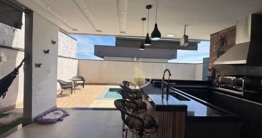 Sobrado com 3 dormitórios, 207 m² - venda por r$ 1.290.000,00 ou aluguel por r$ 7.001,02/mês - residencial malibu - caçapava/sp