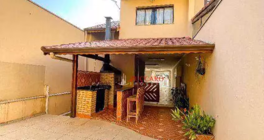 Sobrado com 4 dormitórios à venda, 306 m² por r$ 999.000,00 - vila rosália - guarulhos/sp