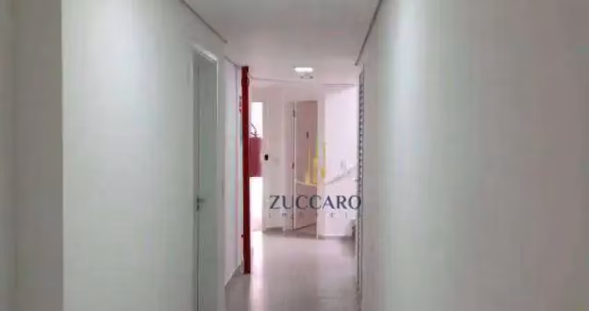 Apartamento com 2 dormitórios para alugar, 39 m² por r$ 1.775,00/mês - picanço - guarulhos/sp