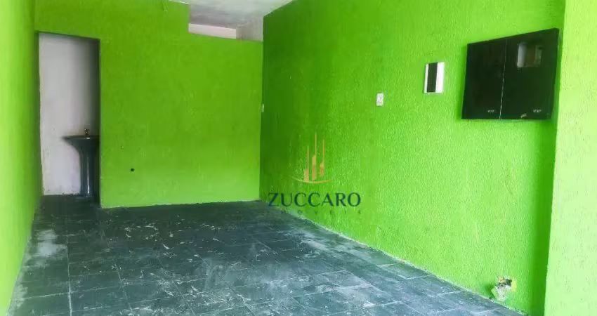 Salão para alugar, 30 m² por r$ 940,01/mês - gopoúva - guarulhos/sp