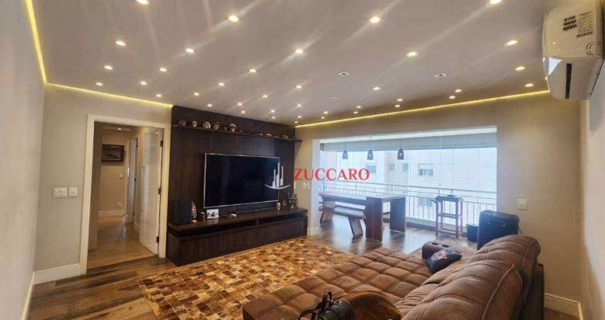 Apartamento com 3 dormitórios à venda, 116 m² por R$ 1.500.000,01 - Jardim Santa Mena - Guarulhos/SP