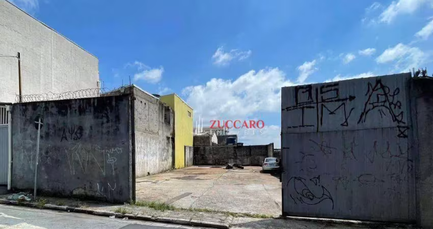 Terreno à venda, 305 m² por r$ 1.000.000,00 - jardim bela vista - guarulhos/sp
