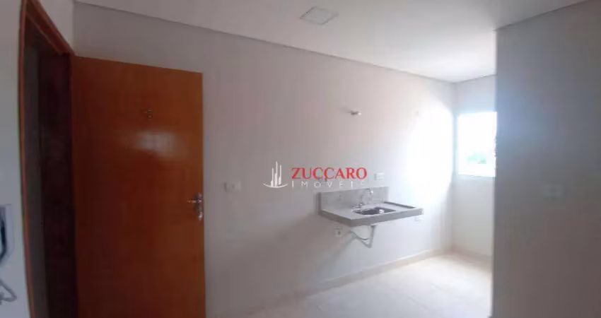 Kitnet com 1 dormitório para alugar, 40 m² por r$ 1.400,00/mês - vila rosália - guarulhos/sp