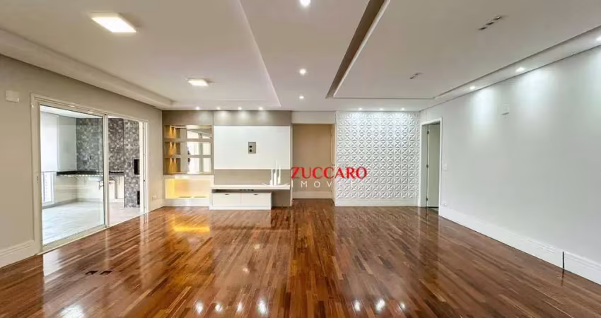 Apartamento no condomínio quartier com 3 dormitórios à venda, 163 m² por r$ 1.599.900 - vila rosália - guarulhos/sp