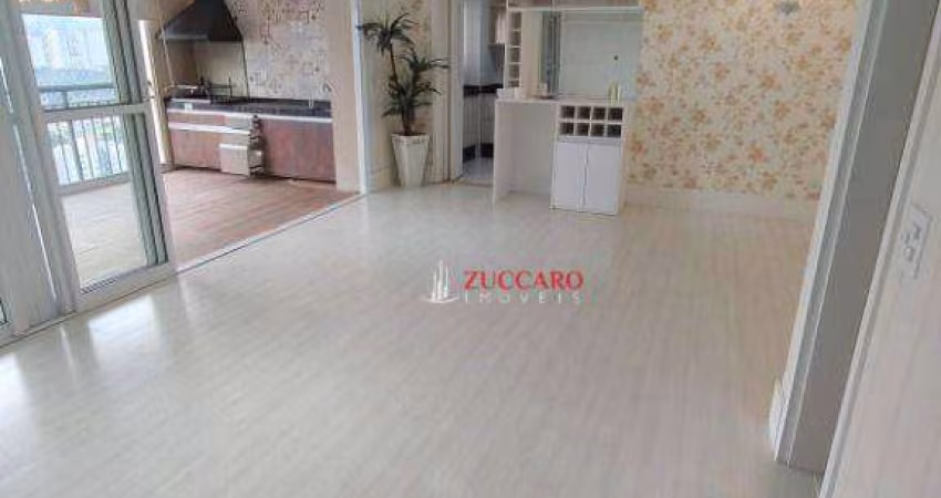 Apartamento com 3 dormitórios, 122 m² - venda por R$ 1.380.000,00 ou aluguel por R$ 9.307,40/mês - Jardim Flor da Montanha - Guarulhos/SP