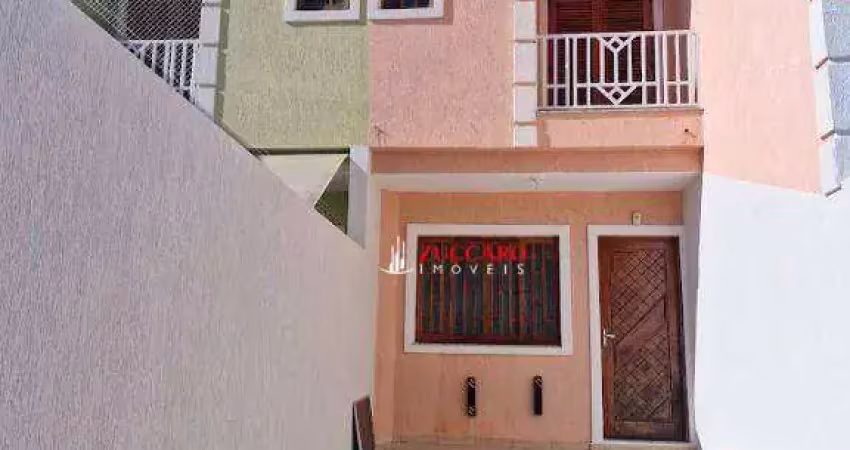 Sobrado com 2 dormitórios para alugar, 130 m² por r$ 2.780,00/mês - jardim santa clara - guarulhos/sp